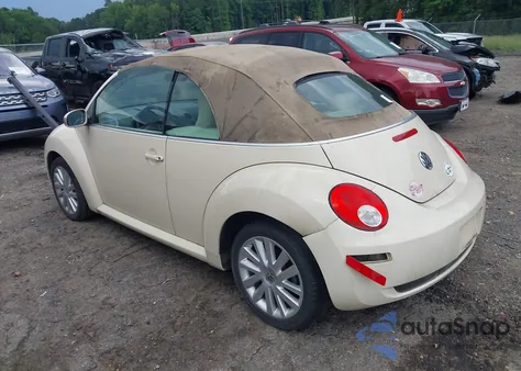 2008 Volkswagen New Beetle Se from USA, damaged, VIN 3VWRF31Y48M406655
